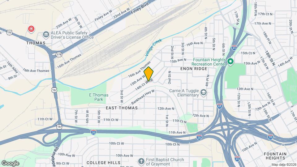 109 14th Ct W Map and Location Details