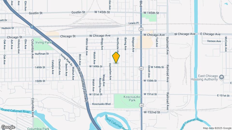 4858 Northcote Ave Map and Location Details