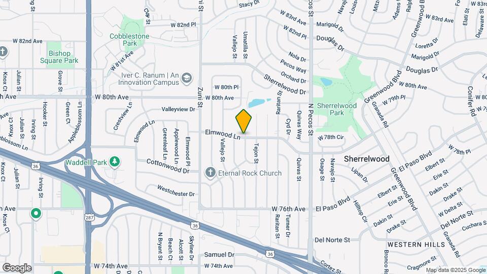 7867 Florado St Map and Location Details