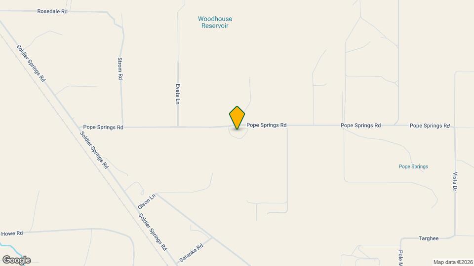 3000 Pope Springs Rd Map and Location Details