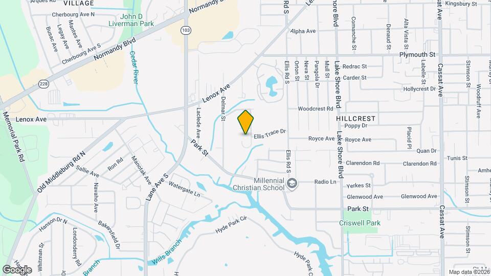 1456 Ellis Trace Dr W Map and Location Details