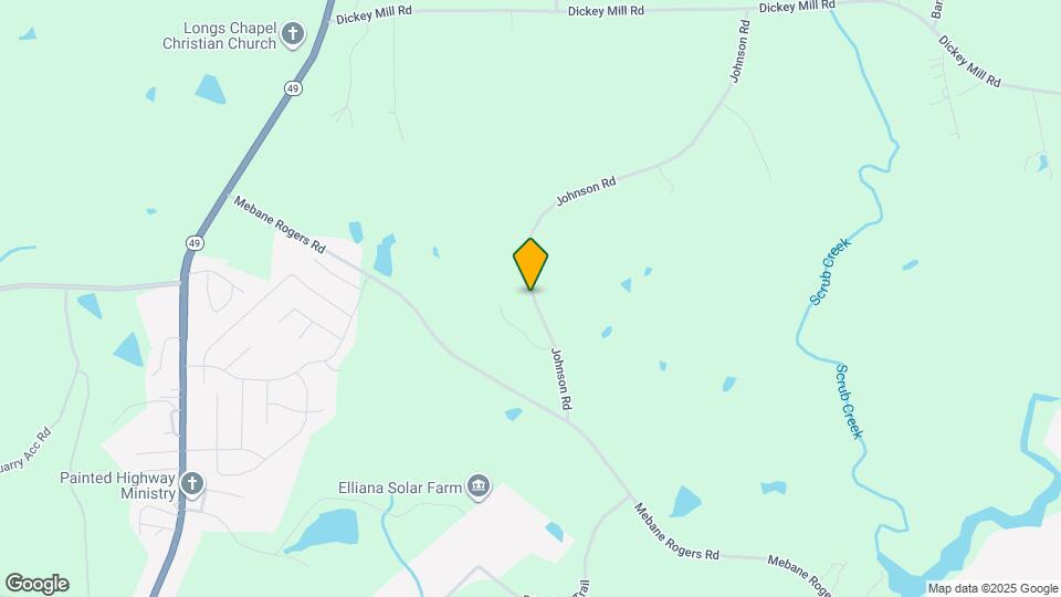 1820 Johnson Rd Map and Location Details