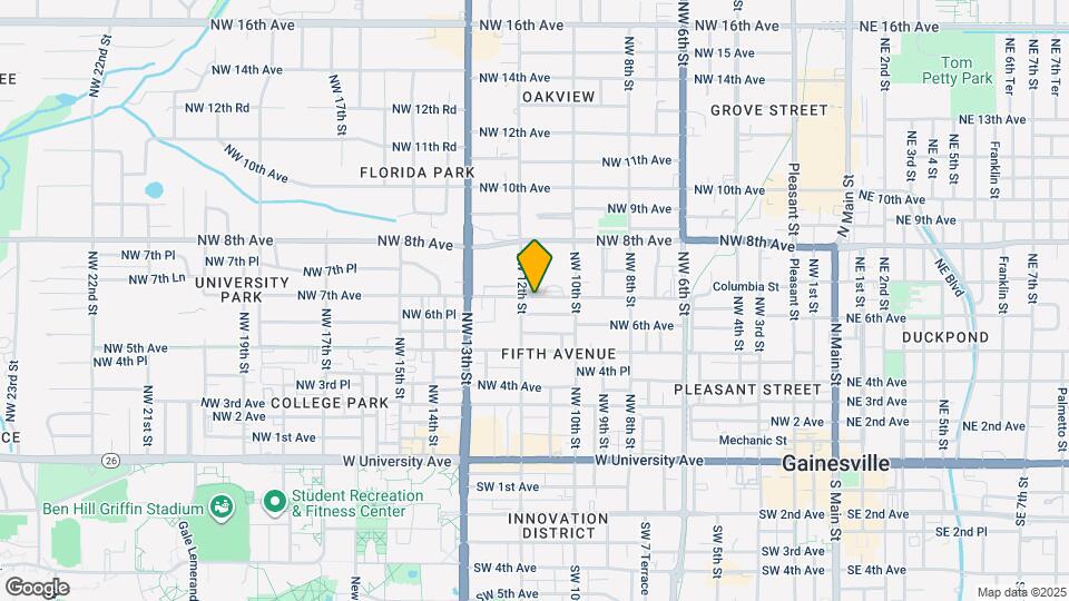 1117 NW 7th Ave Mapa y Detalles de la Ubicación