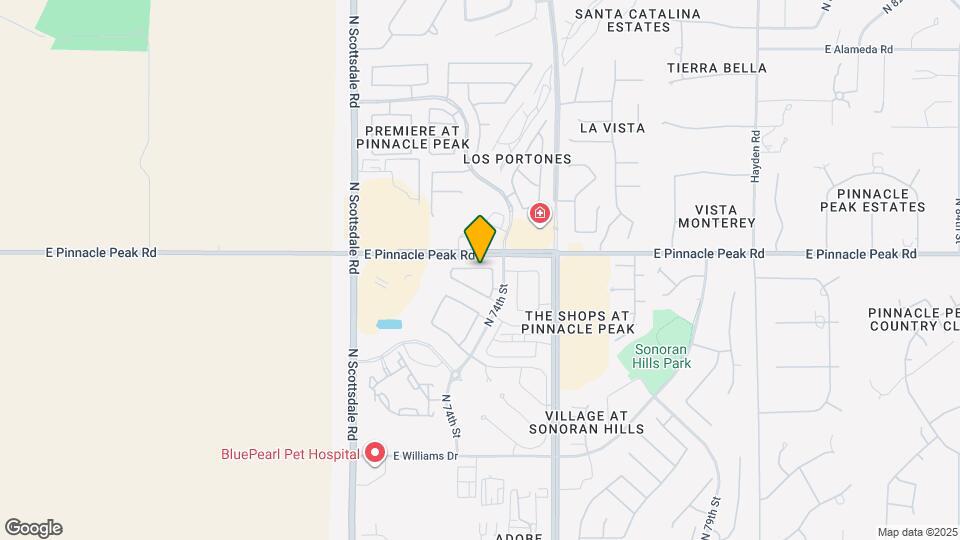 7349 E Vista Bonita Dr Map and Location Details