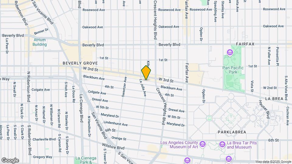 8137 Blackburn Ave Mapa y Detalles de la Ubicación