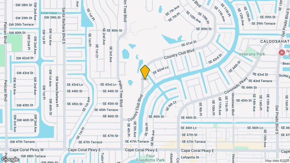 4341 Country Club Blvd Mapa y Detalles de la Ubicación