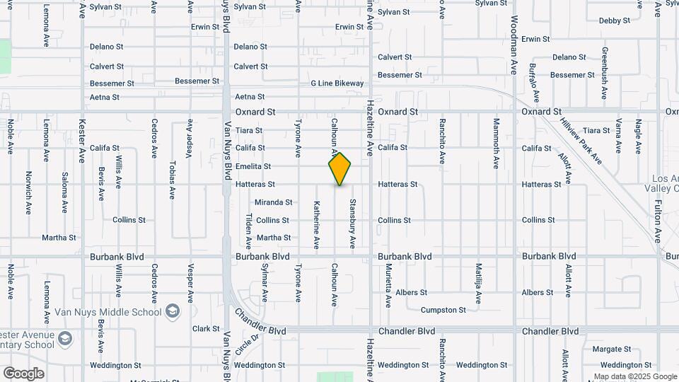 5752 Calhoun Ave Map and Location Details