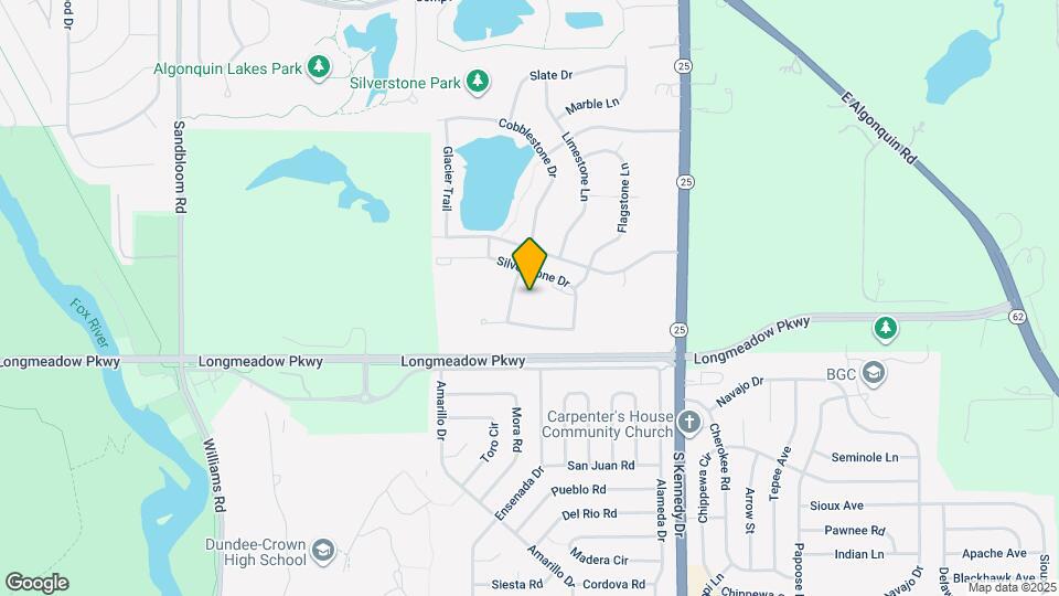 1531 Silverstone Dr Map and Location Details