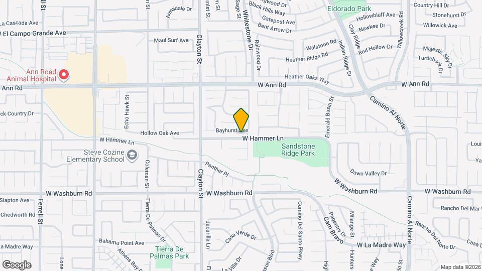 1828 W Hammer Ln, Unit 3224 Map and Location Details