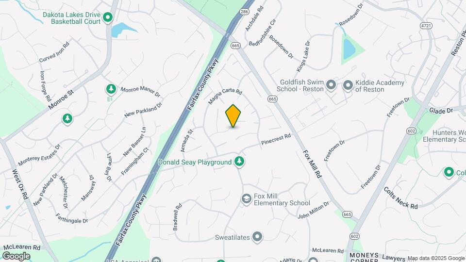 2537 Oakhampton Pl Map and Location Details