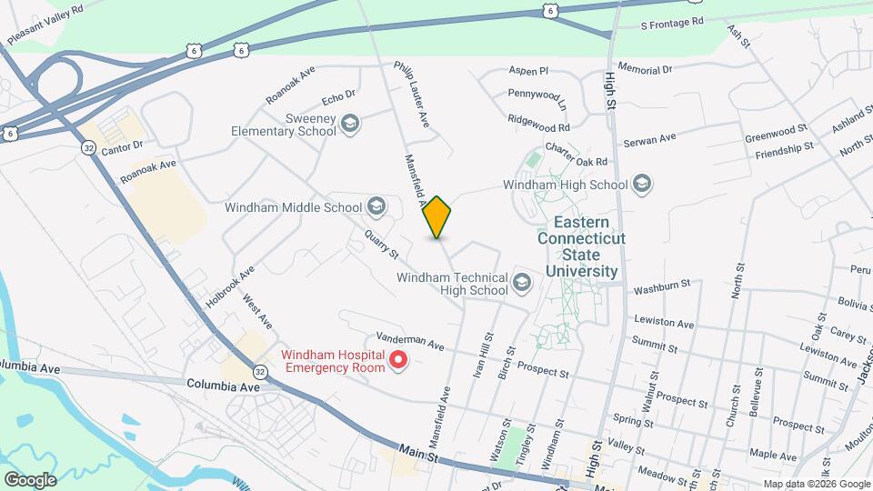 234 Mansfield Ave Mapa y Detalles de la Ubicación