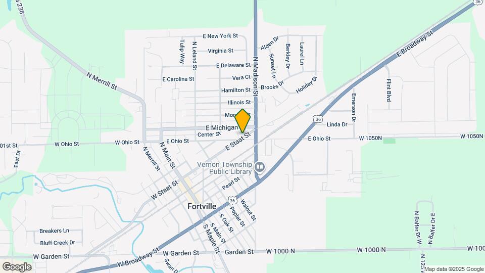 507 E Staat St Map and Location Details