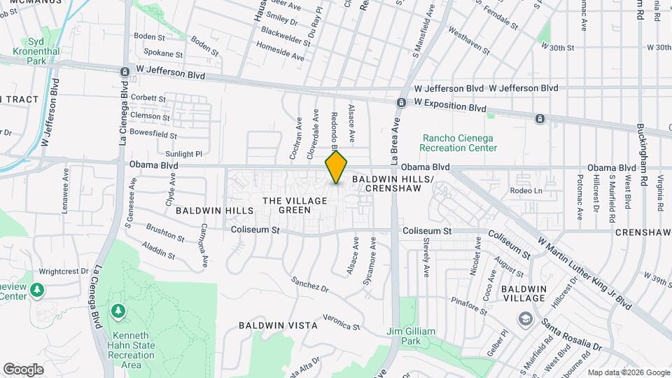 5243 Village Green Mapa y Detalles de la Ubicación