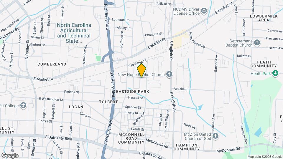 303 Gant St Map and Location Details