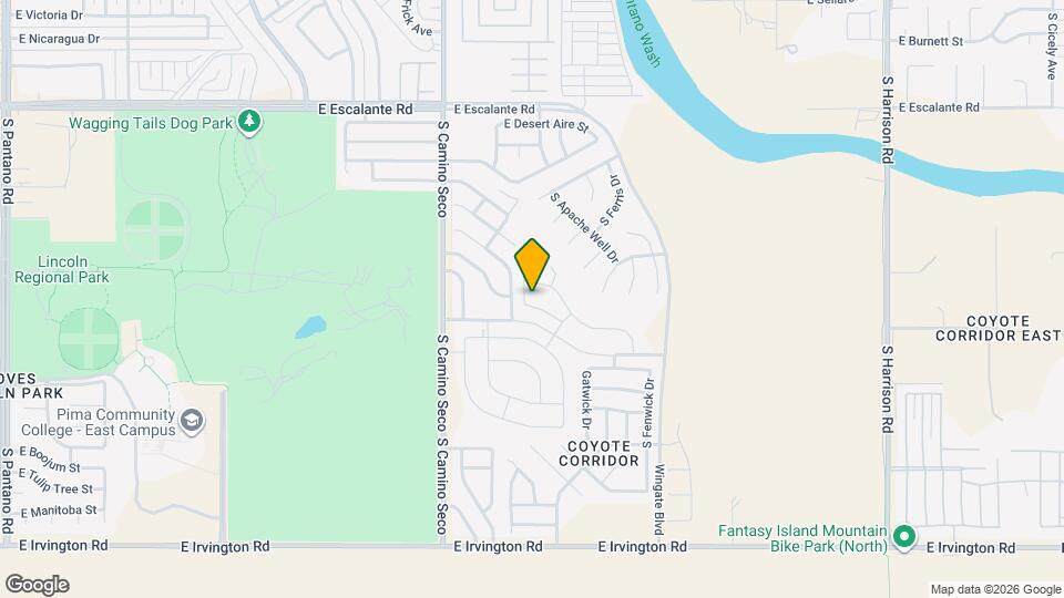 8839 E Raven Hill Wy Map and Location Details