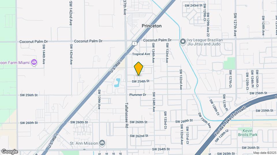 25338 SW 135th Ave Map and Location Details