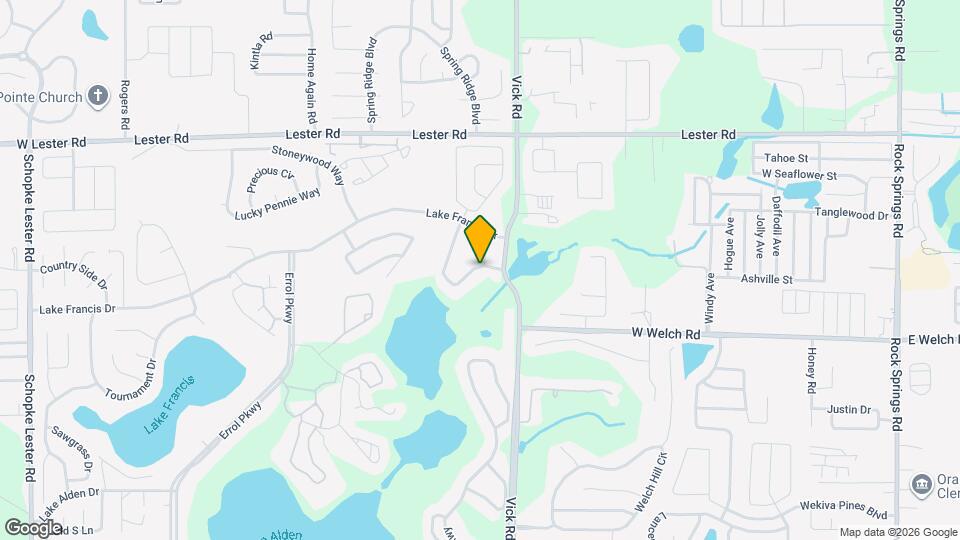 1550 Golfside Village Blvd Mapa y Detalles de la Ubicación