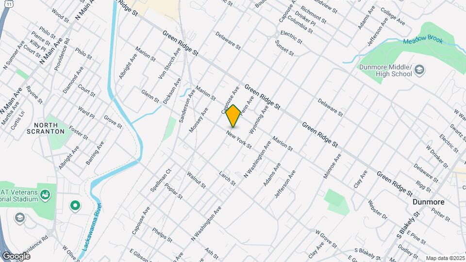 1406 Penn Ave Map and Location Details