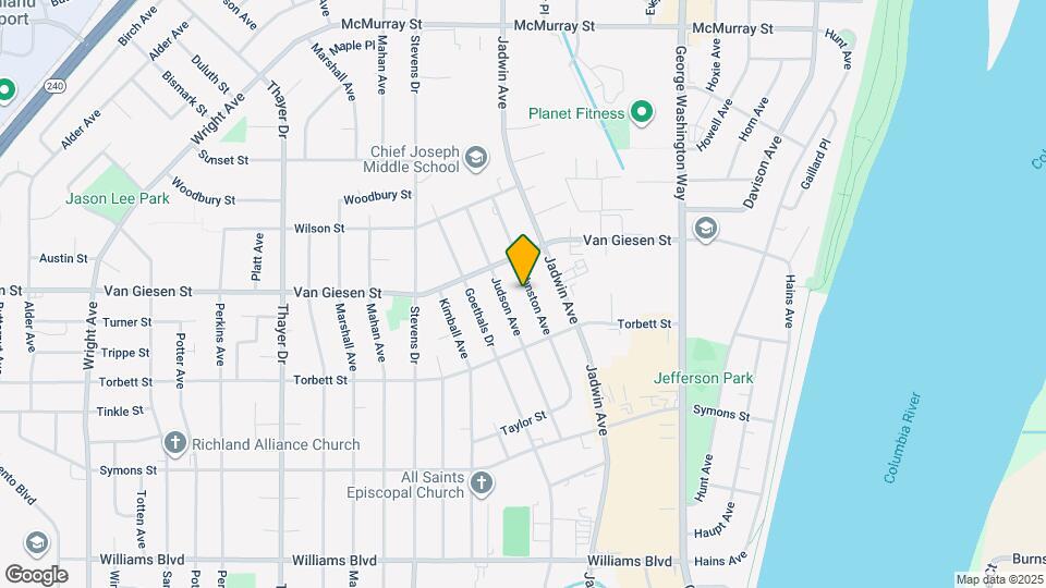 1521 Johnston Ave Mapa y Detalles de la Ubicación