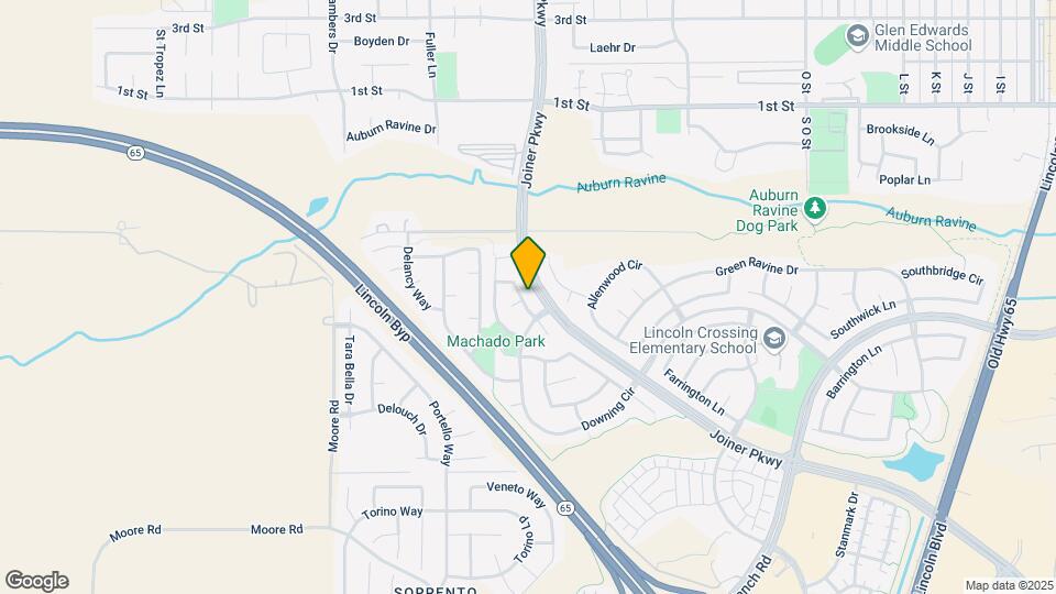 661 Dover Ln Map and Location Details