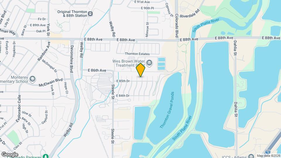 8525 Garfield Ct Map and Location Details