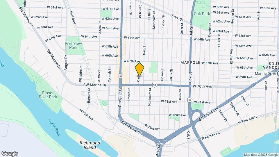 8522 Cartier St Map and Location Details