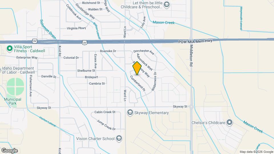 19735 Susquehanna Way Mapa y Detalles de la Ubicación