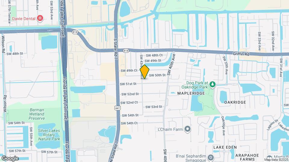 4265 SW 51st St Map and Location Details