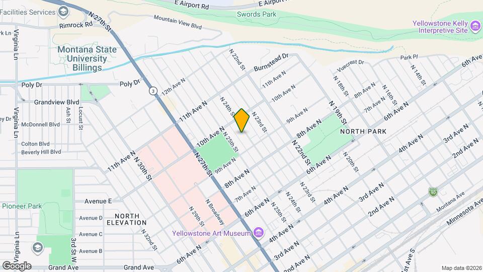 924 N 24th St Map and Location Details