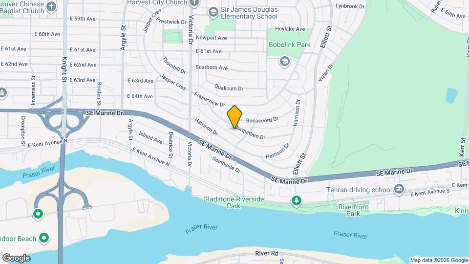 2208 Burquitlam Dr Map and Location Details