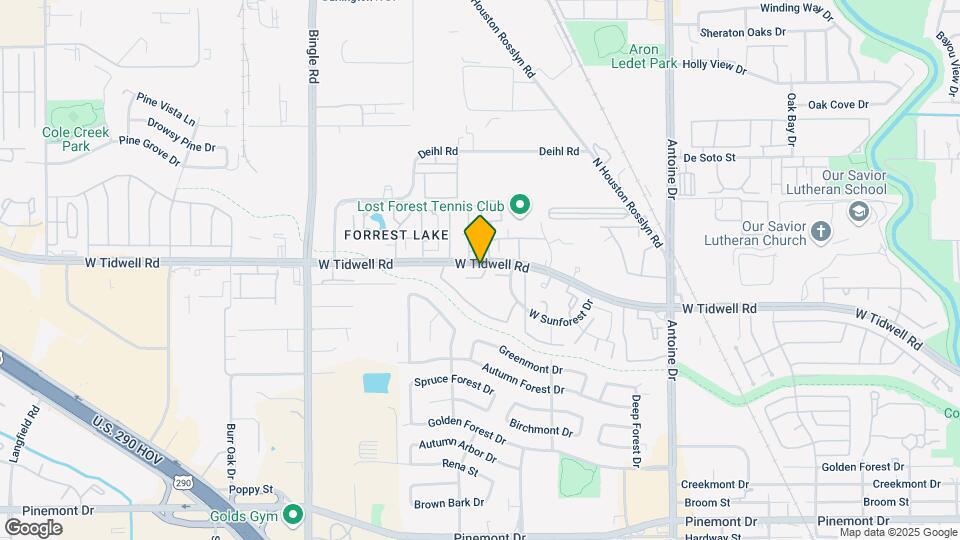 Lexington Trails Apts. Map and Location Details