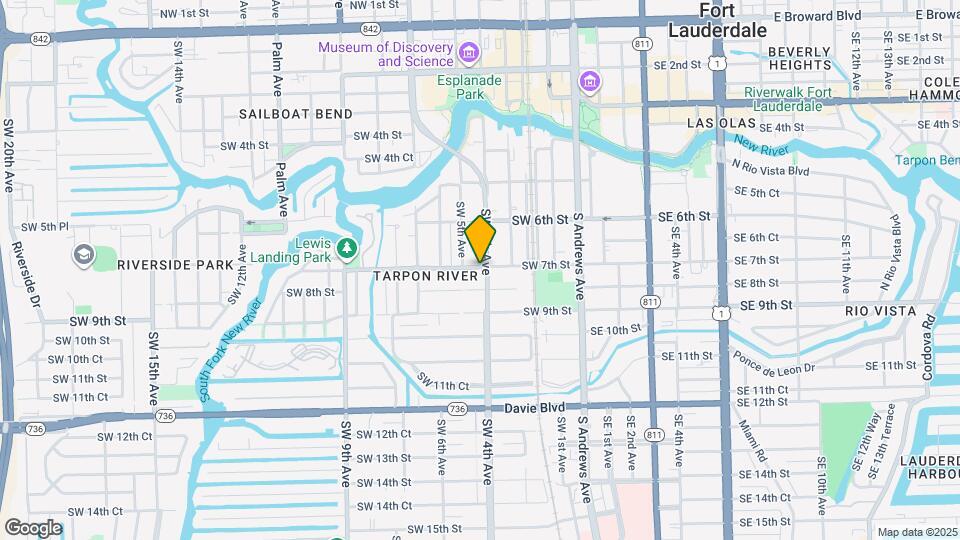 406 SW 7th St Map and Location Details