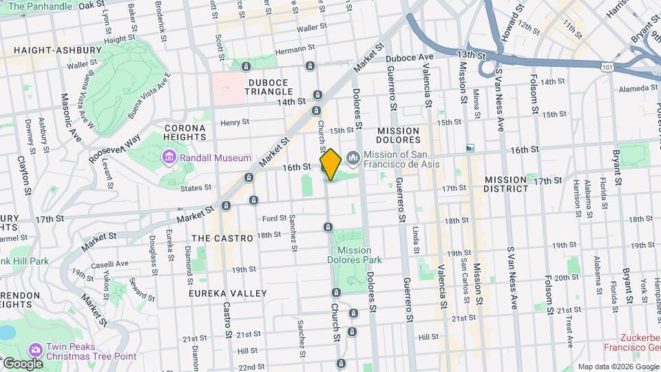 465 Church St Map and Location Details