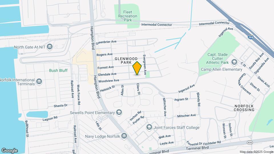 318 Woodview Ave Map and Location Details