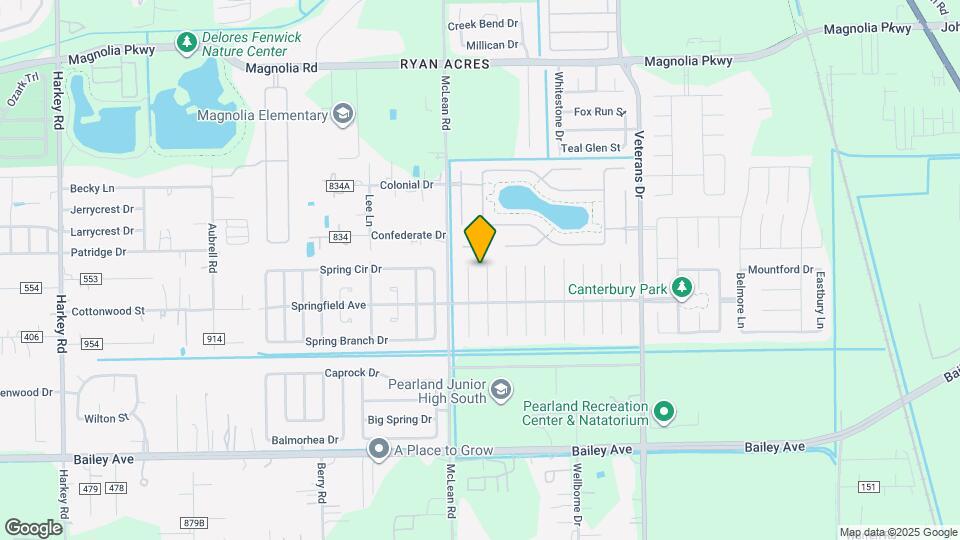 3906 Hazelwood Dr Map and Location Details