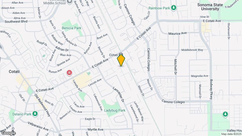 7066 Santero Way Map and Location Details