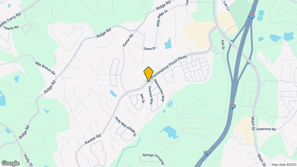 208 Oconee Way Map and Location Details