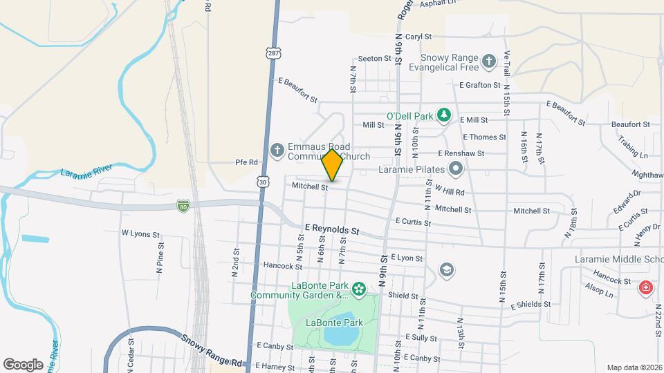 621 E Mitchell St Map and Location Details