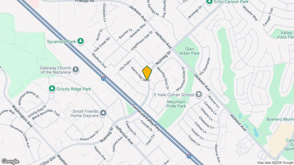 23801 Sierra Oak Dr Map and Location Details