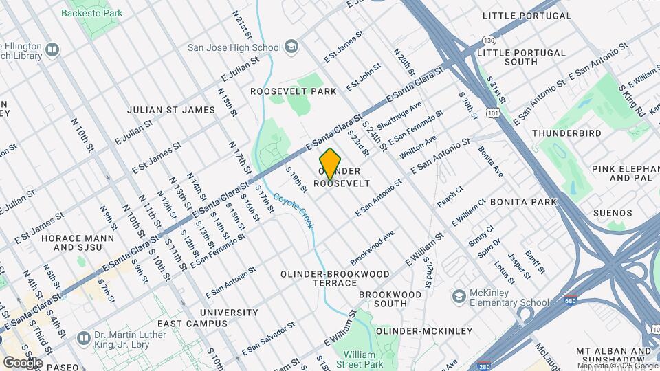 98 S 20th St Map and Location Details