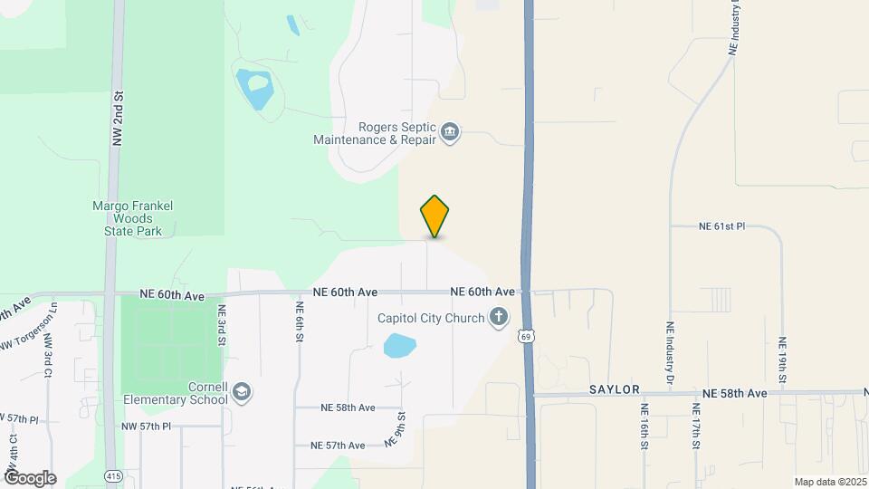 6075 NE 10th St Map and Location Details