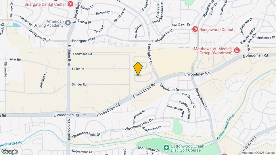 3215 Bunker Hill Dr Map and Location Details