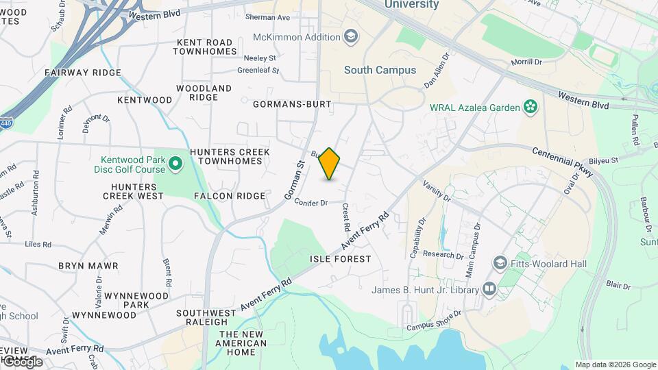 1615 Collegeview Ave Map and Location Details