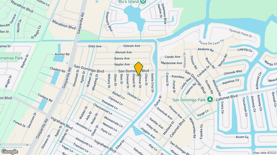 8175 Dittmar St Mapa y Detalles de la Ubicación
