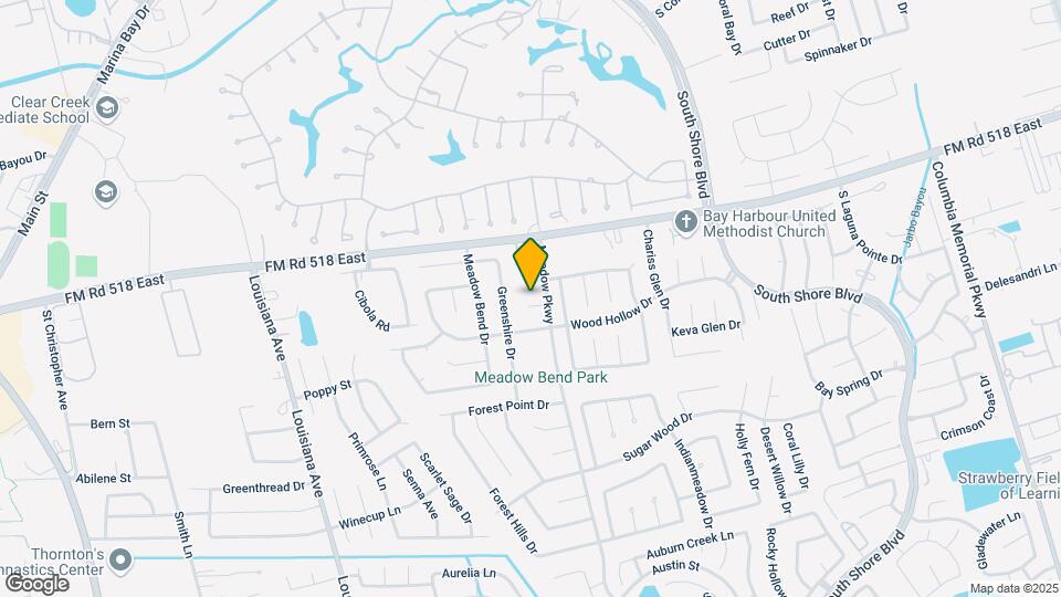 2822 Swan Meadow Ct Map and Location Details
