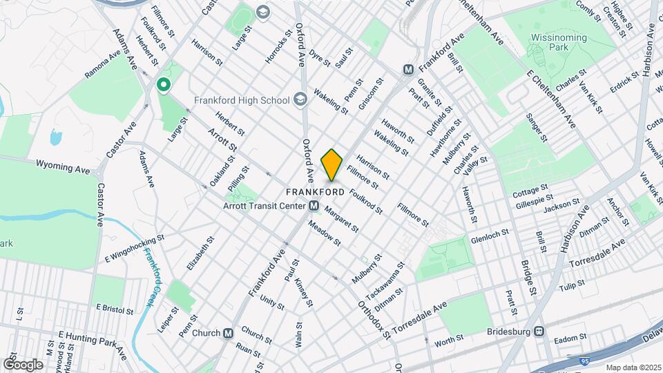 4737 Frankford Ave, Unit B1 Map and Location Details
