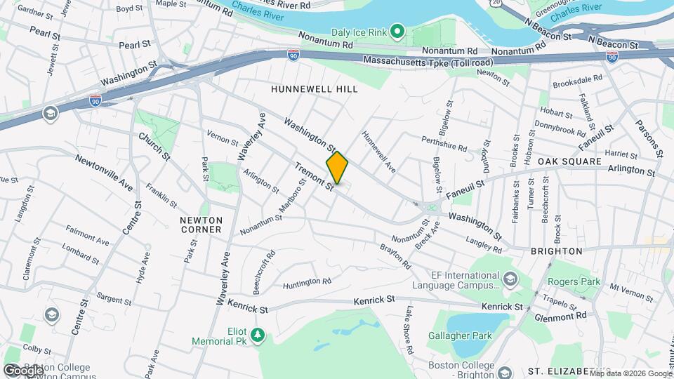 123 Tremont St Map and Location Details