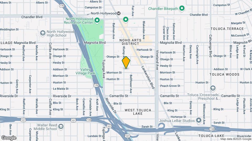 11225 Morrison St Map and Location Details