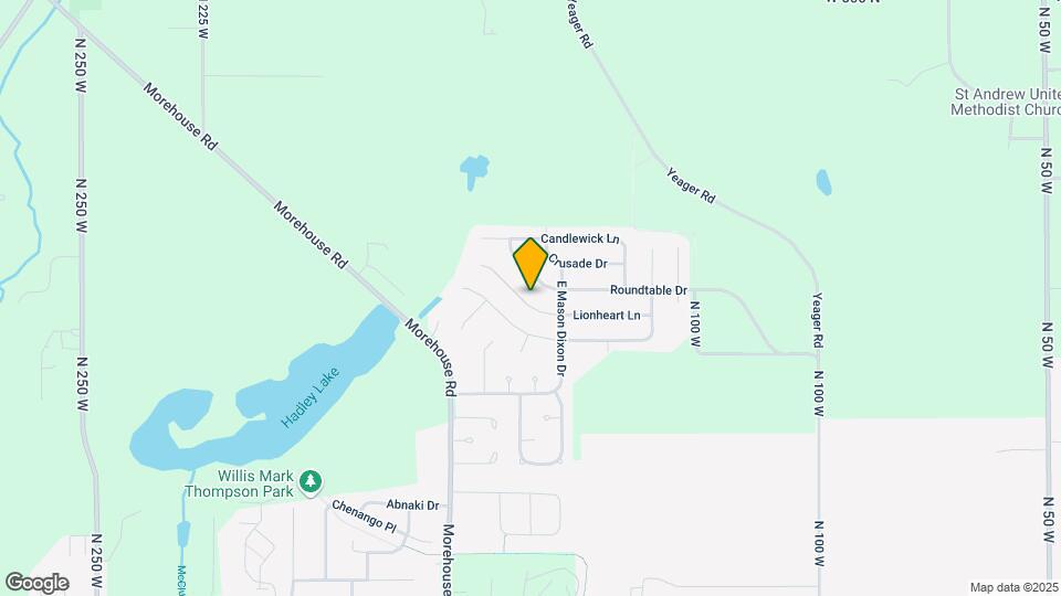 1526 Lionheart Ln Map and Location Details