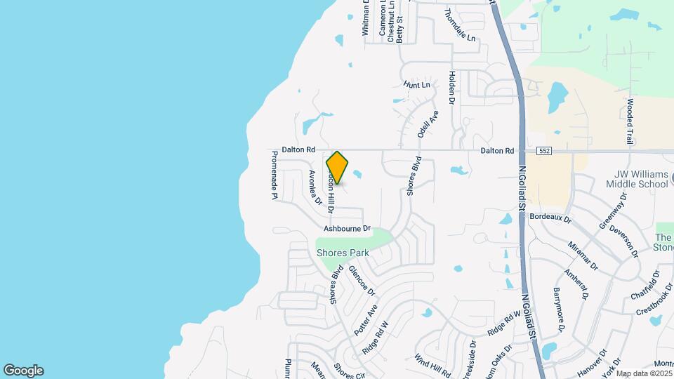2730 Beacon Hill Dr Map and Location Details